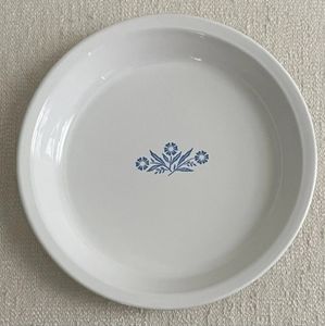 Corningware 9" cornflower pie plate